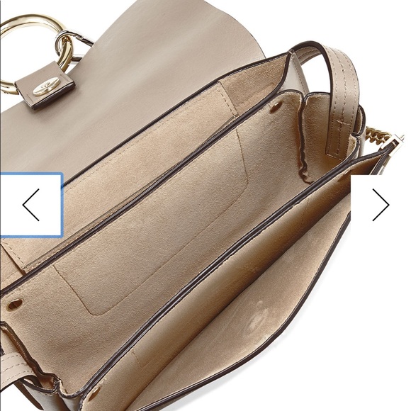 Chloé Faye Small Leather Crossbody Bag - Picture 2 of 8